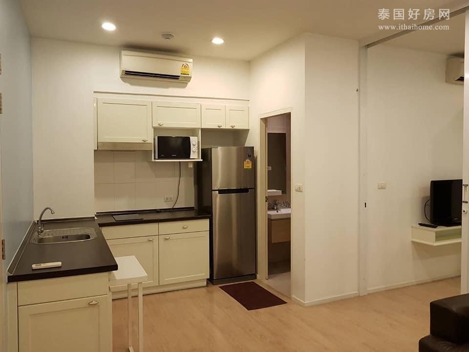 【推荐】S1 Rama 9公寓出租 1卧34平米 10,000铢/月