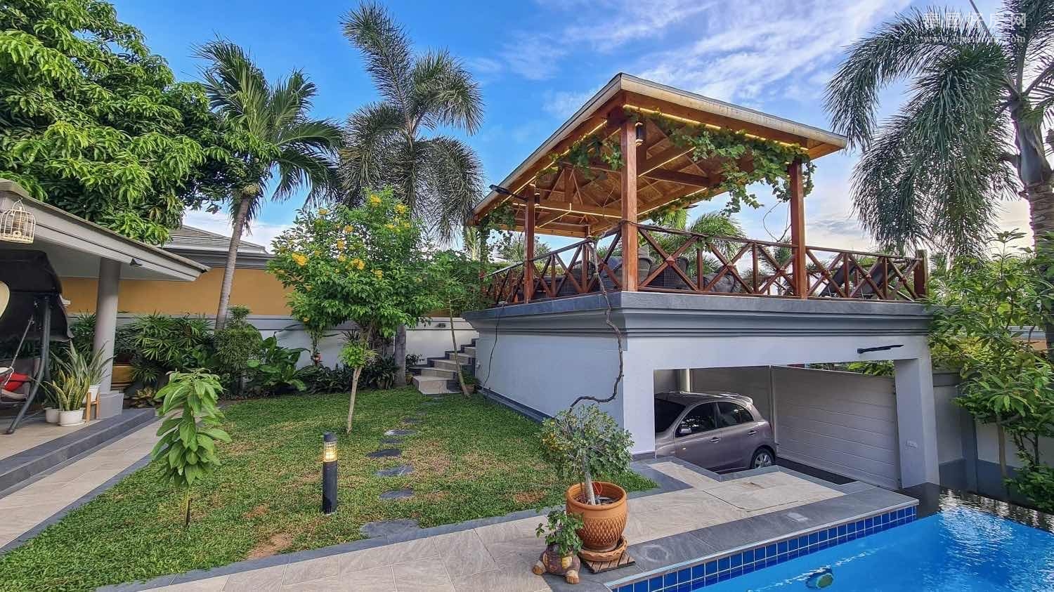 【推荐】泰国芭提雅大象村泳池别墅出售 3卧696平米 售2,490万泰铢