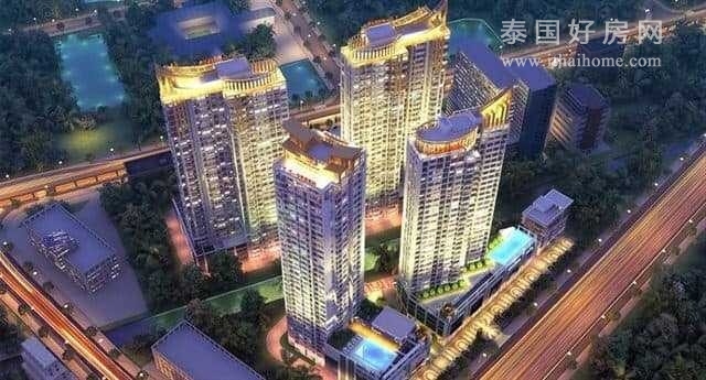 【推荐】 TC Green Rama9公寓出租/出售 1卧39.8平米 售价319万泰铢