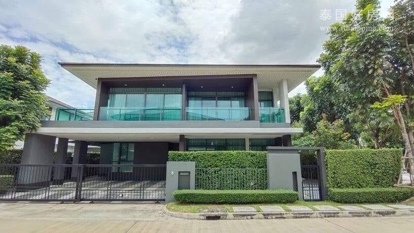【推荐】曼谷Krungthep Kreetha Rama 9-Srinakarin 独栋别墅出售 5卧371平米 售2,600万泰铢