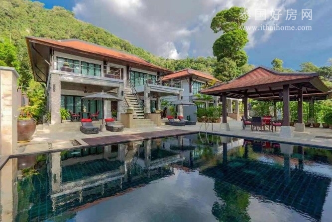 【推荐】泰国普吉岛芭东海滩1.5线海景别墅出售 6卧800平米 售4,500万泰铢
