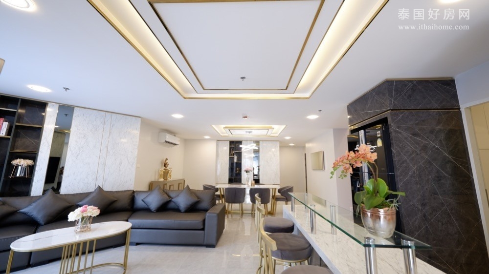 【推荐】Belle Grand Rama9 公寓出售 4卧193平米 3485万泰铢