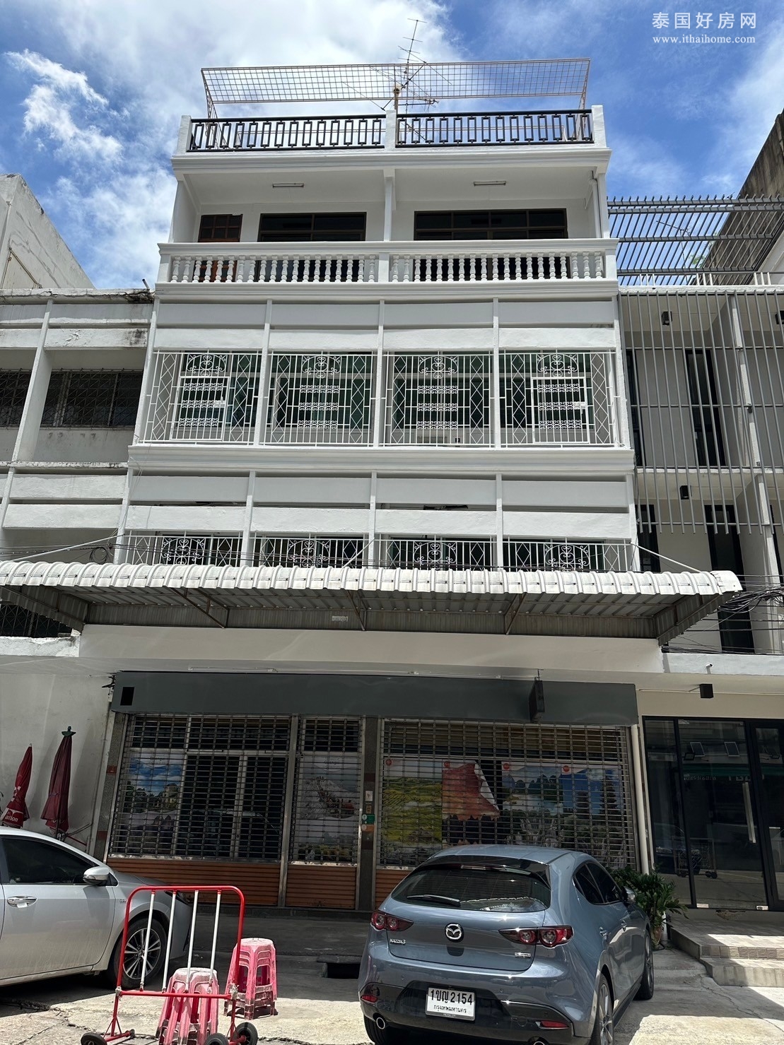 Soi Kasikorn Bank Klongtoei 商铺出租 5层楼480平米 140,000泰铢/月