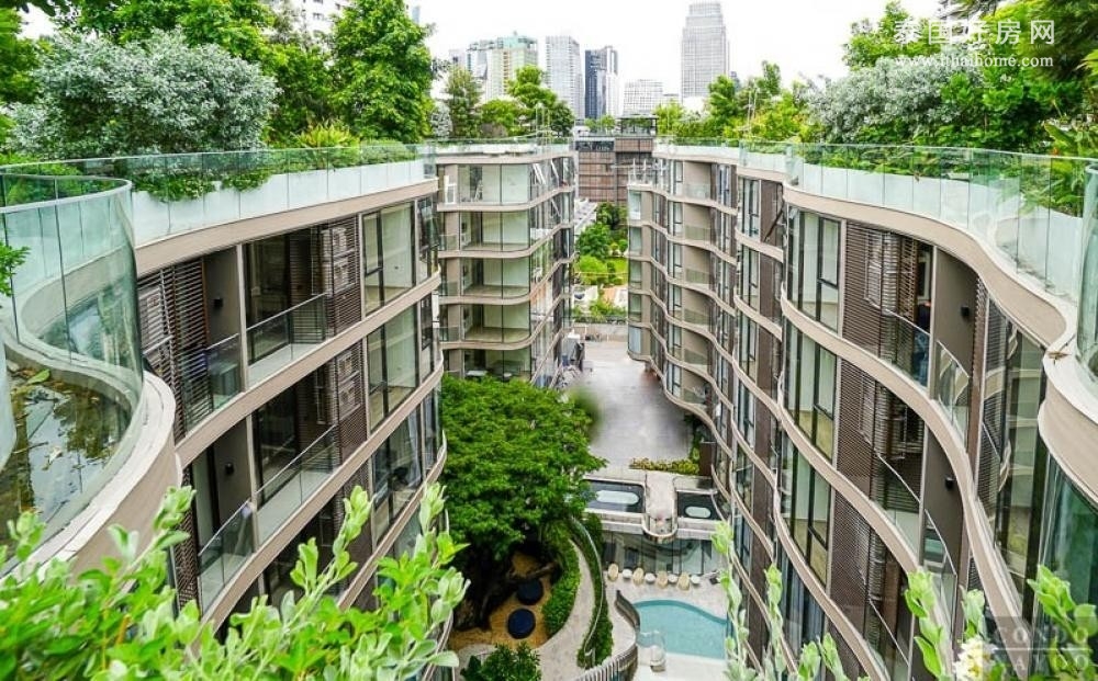 Fynn Asoke(中央公园) 公寓出售 2卧 88平米 1490万泰铢