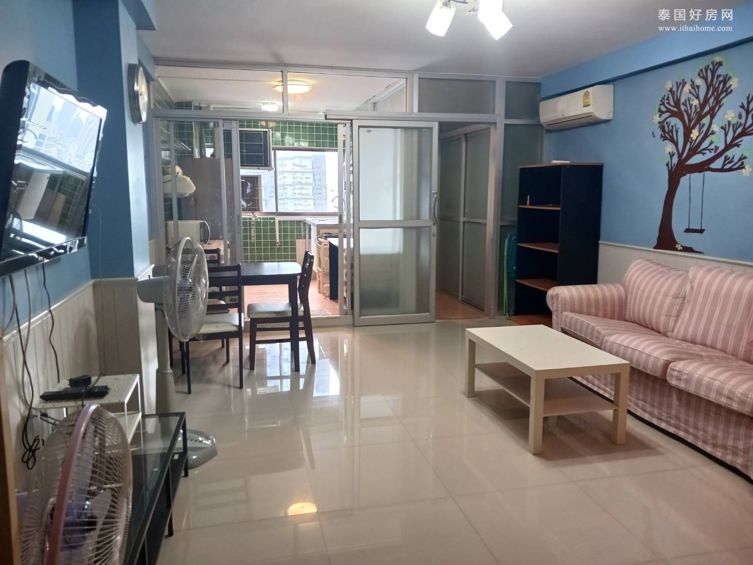 ITF Silom Palace 公寓出租 1卧42平米 18,000泰铢/月