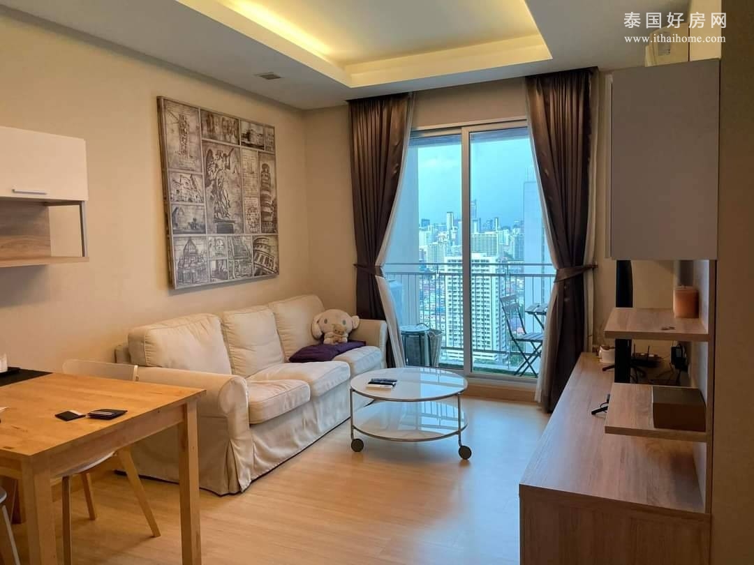 汇权区 | Thru Thonglor 公寓出租 1卧 36.5平米 16,000泰铢/月