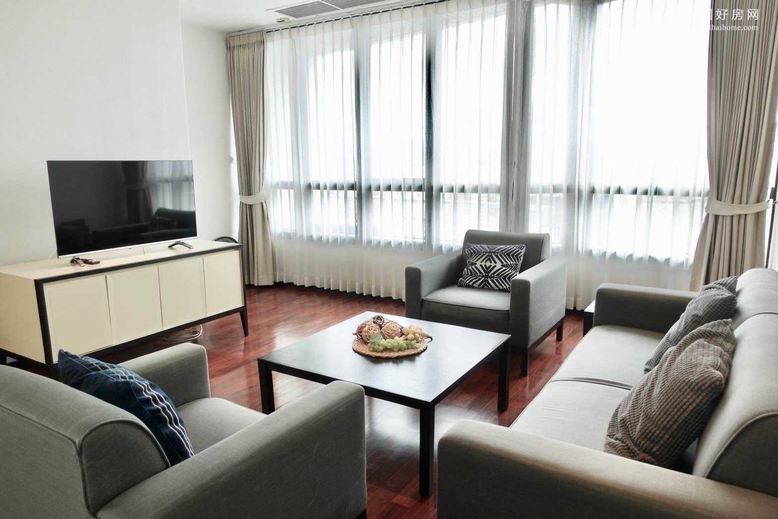 巴吞旺区 | President Place 公寓出租 3卧 134平米 70,000泰铢/月