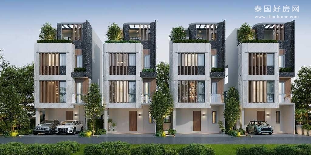 汇权区 | 新项目-89 Residence Ratchada-Rama 9 独栋别墅出售 面积237.75平米 出售1889万泰铢