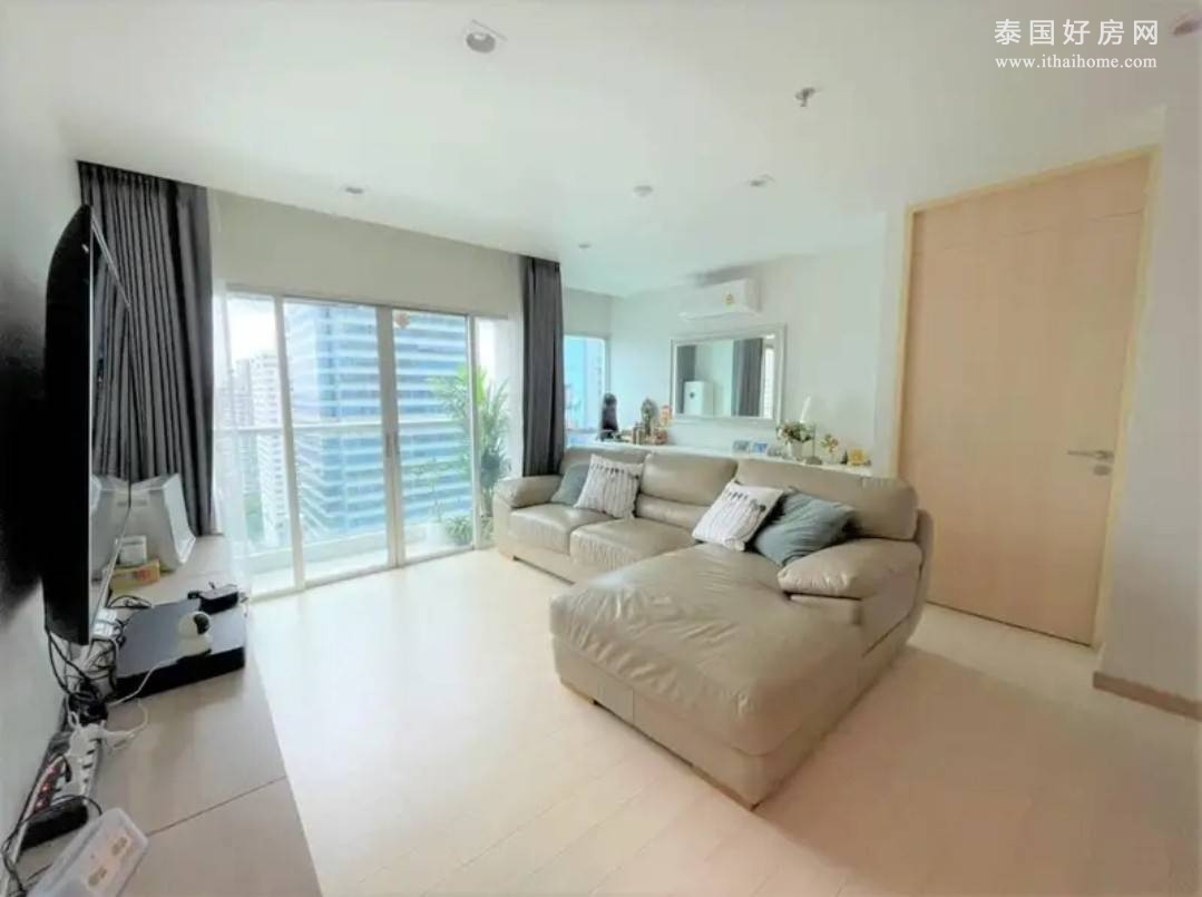 挽叻区 | Silom Suite Sathon12 公寓出租/出售 3卧 113.74平米 出租55,000泰铢/月，出售1550万泰铢 