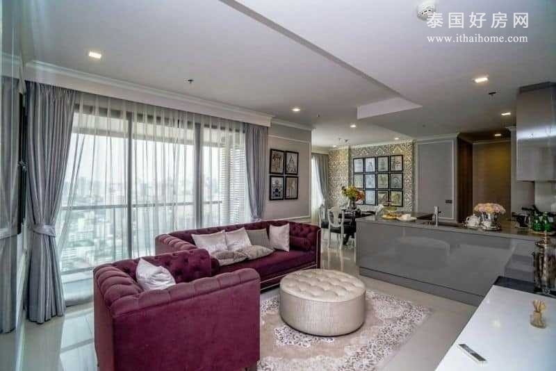 拉差贴威区 | M PHYATHAI 公寓出售 3卧 115平米 2490万泰铢