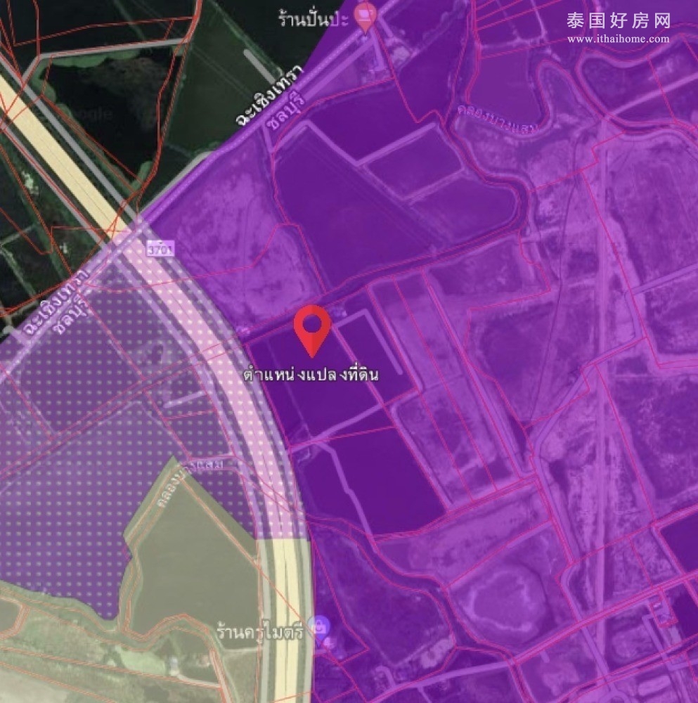 春武里府 | Amata City Industrial Estate （EEC）紫色区域土地出售 40,548平米 1.77亿泰铢