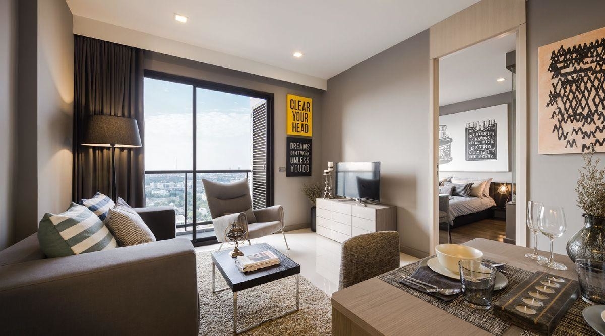 拉差贴威区 | M PHYATHAI 公寓出售 3卧 115.53平米 2050万泰铢