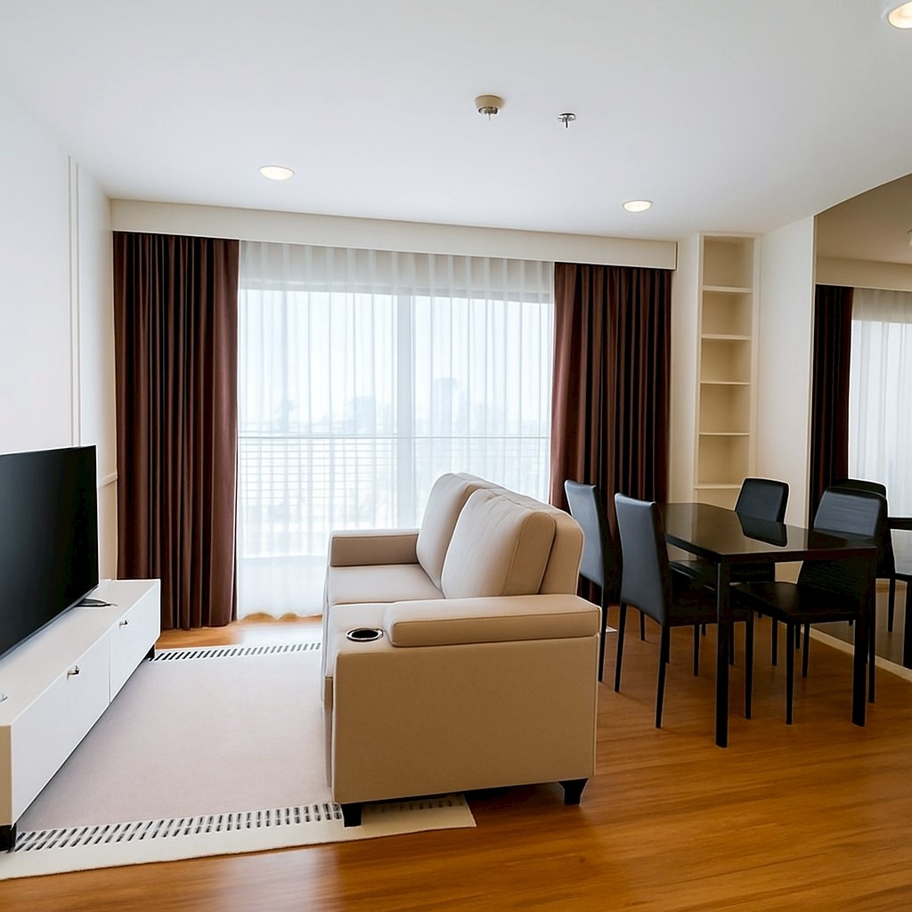 沙吞区 | Fuse Chan-Sathorn 公寓出租 2卧 57平米 26,000泰铢/月