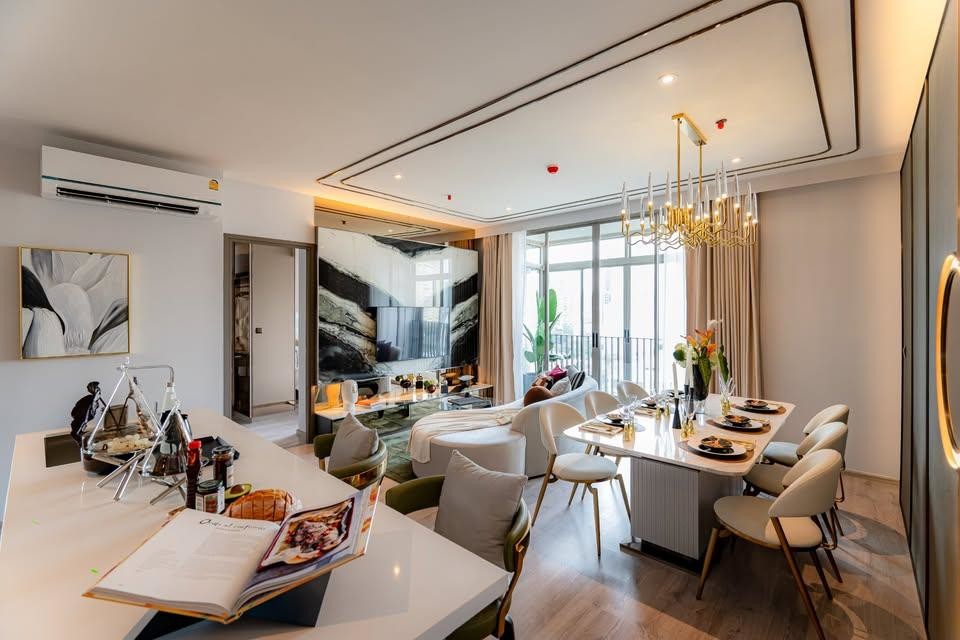 瓦他那区 | Rhythm Ekkamai Estate 公寓出租 2卧 82平米 95,000泰铢/月