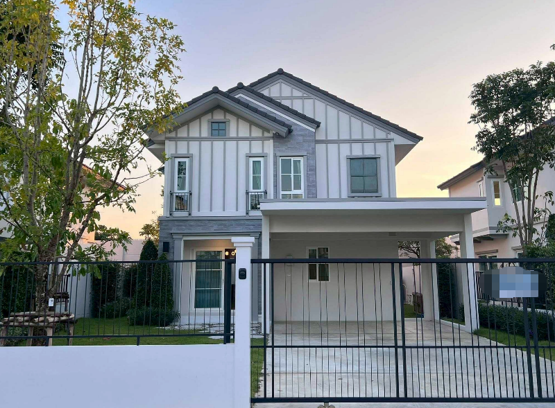 北榄府 | Villaggio 3 Srinakarin-Bangna 独栋别墅出租 4卧 153平米 80,000泰铢/月