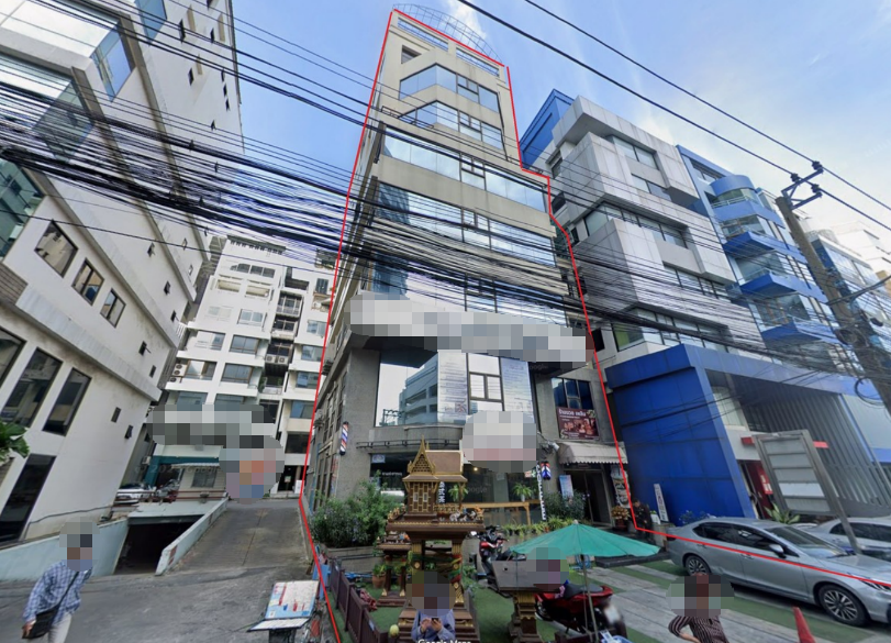 邻铃区 | 拉玛 9 新 CBD区域，靠近轻轨站 商铺出售 1,004.98平米 5500万泰铢