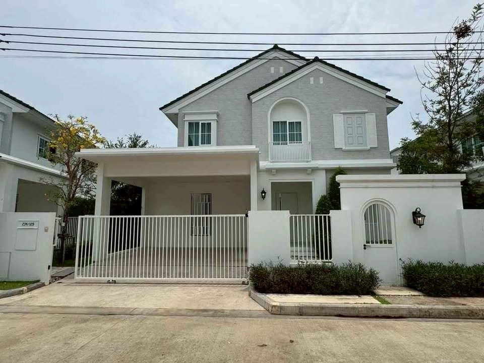 北榄府 | Chaiyapruek Bangna KM.15 独栋别墅出租 3卧 185平米 100,000泰铢/月