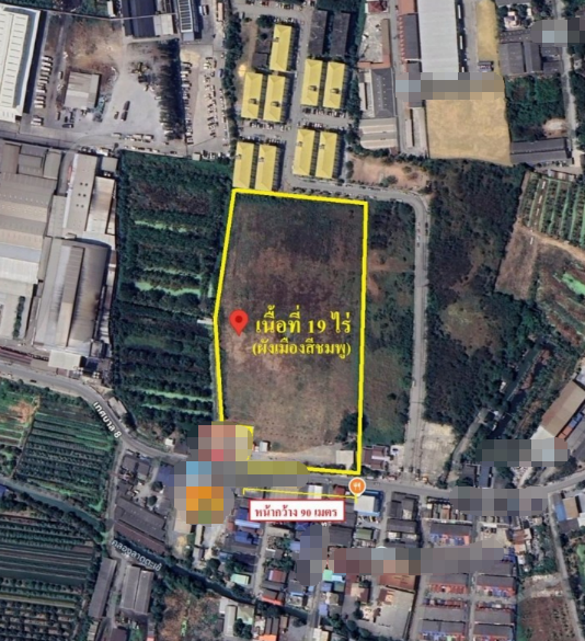 佛统府 |【粉色区】Sam Phran区域 已填土土地出售 19莱 每莱800万泰铢