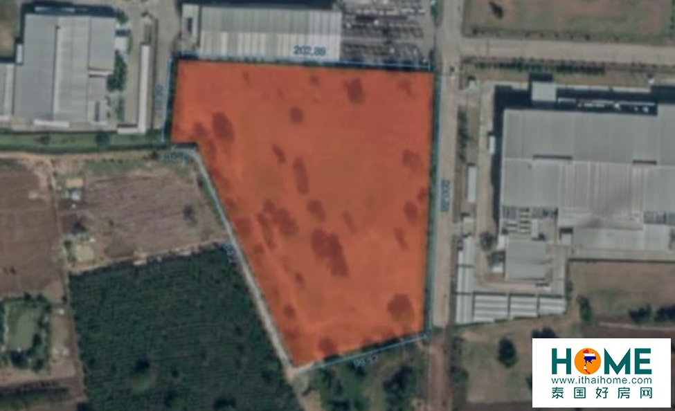 巴真府 |【紫色区】Kabin Buri县 空土地出售 20.48莱 220万泰铢/莱