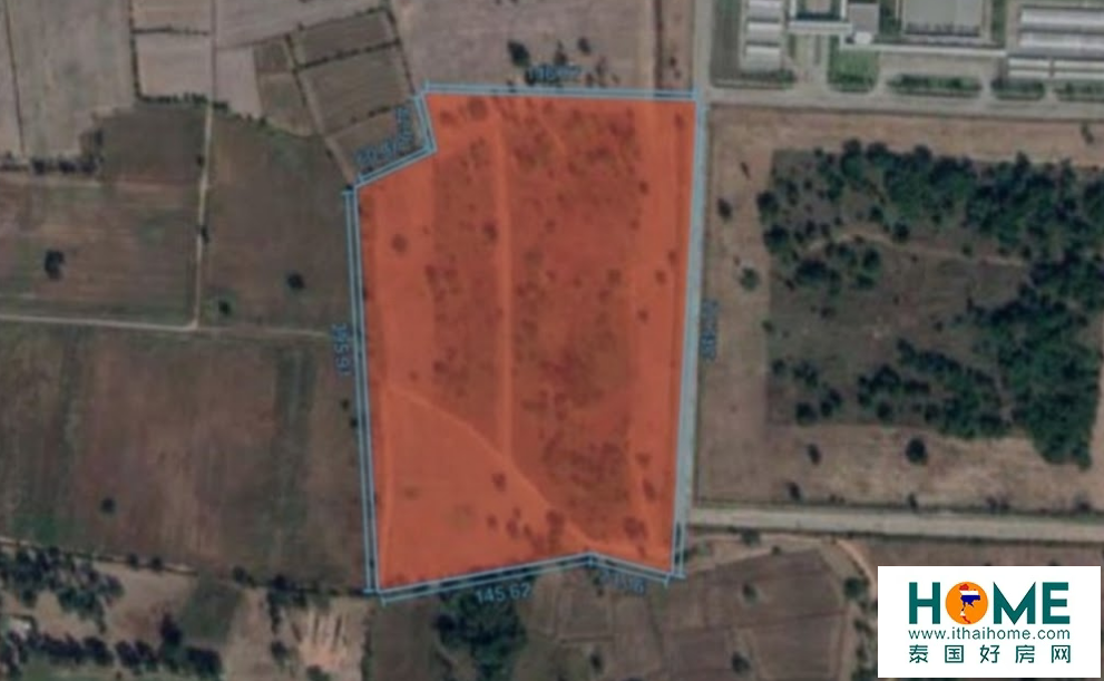 巴真府 |【紫色区、绿色】Kabin Buri县 空土地出售 47.45莱 220万泰铢/莱