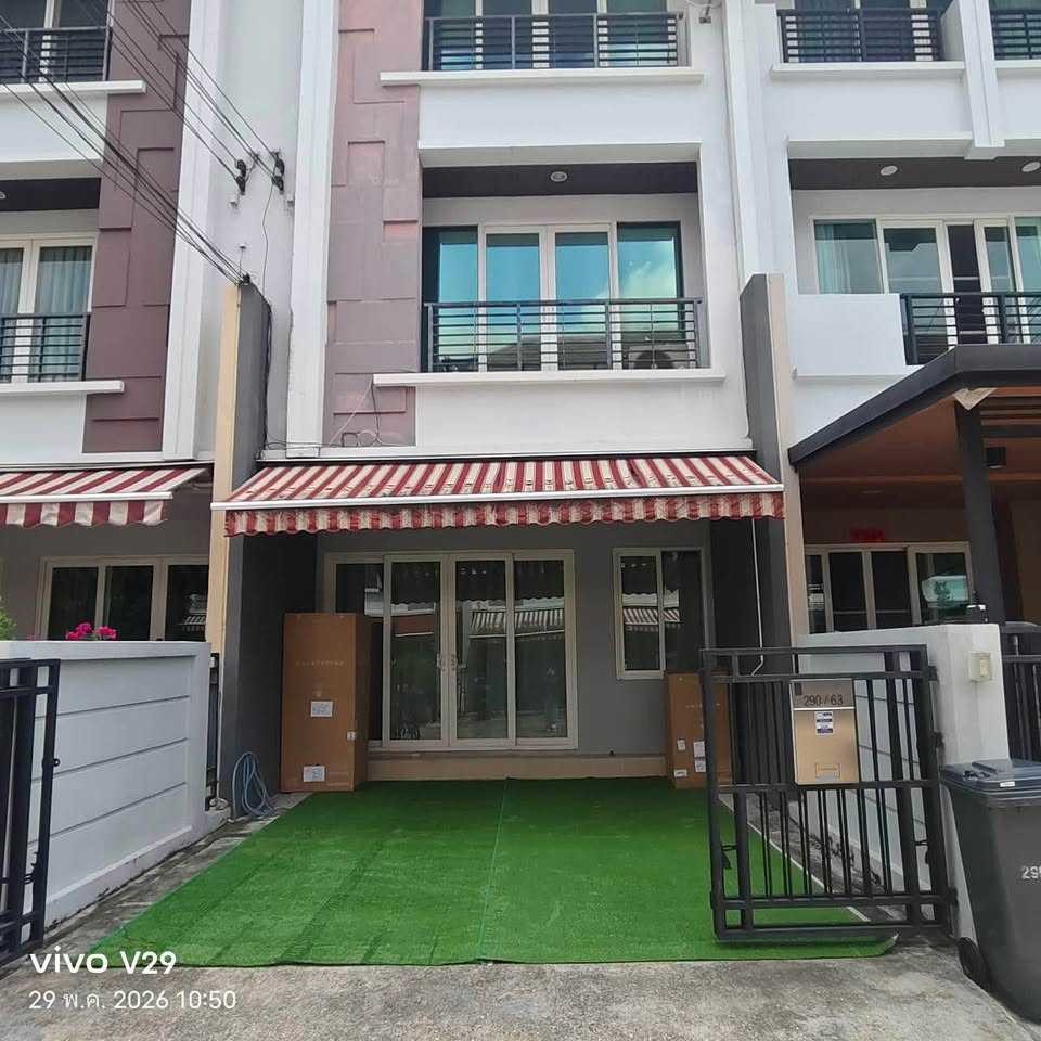 拉抛区｜Baan Klang Muang S-Sense Rama 9 – Ladprao 联排别墅出租（可注册公司） 3卧180平米拉抛区拉抛区 35000泰铢/月