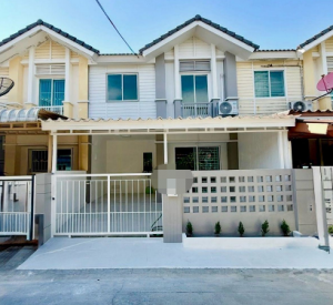 曼坤天/拉玛二 | Pruksa Ville 53 Phase 1 联排别墅出租 3卧 109平米 23,000泰铢/月