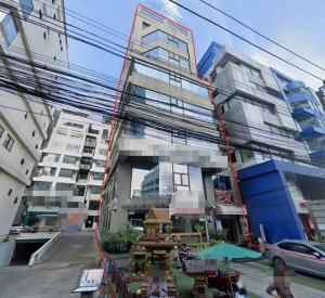 邻铃区 | 拉玛 9 新 CBD区域，靠近轻轨站 商铺出售 1,004.98平米 5500万泰铢