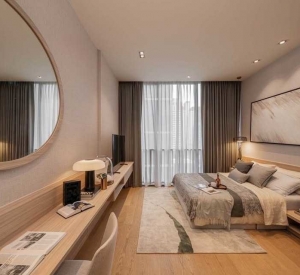 巴吞旺区 | 28 Chidlom 公寓出租 1卧 34平米 39,000泰铢/月