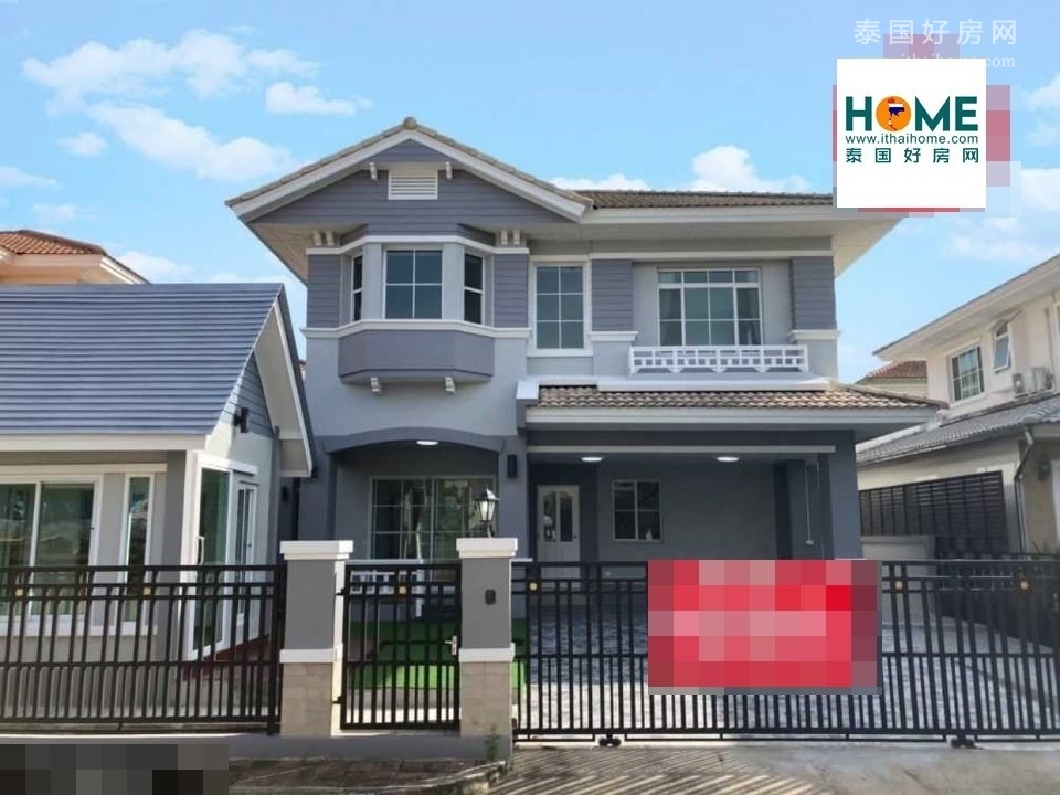 【推荐】Baan Nantawan Srinakarin独栋别墅出售 4卧68.8平米  售860万泰铢