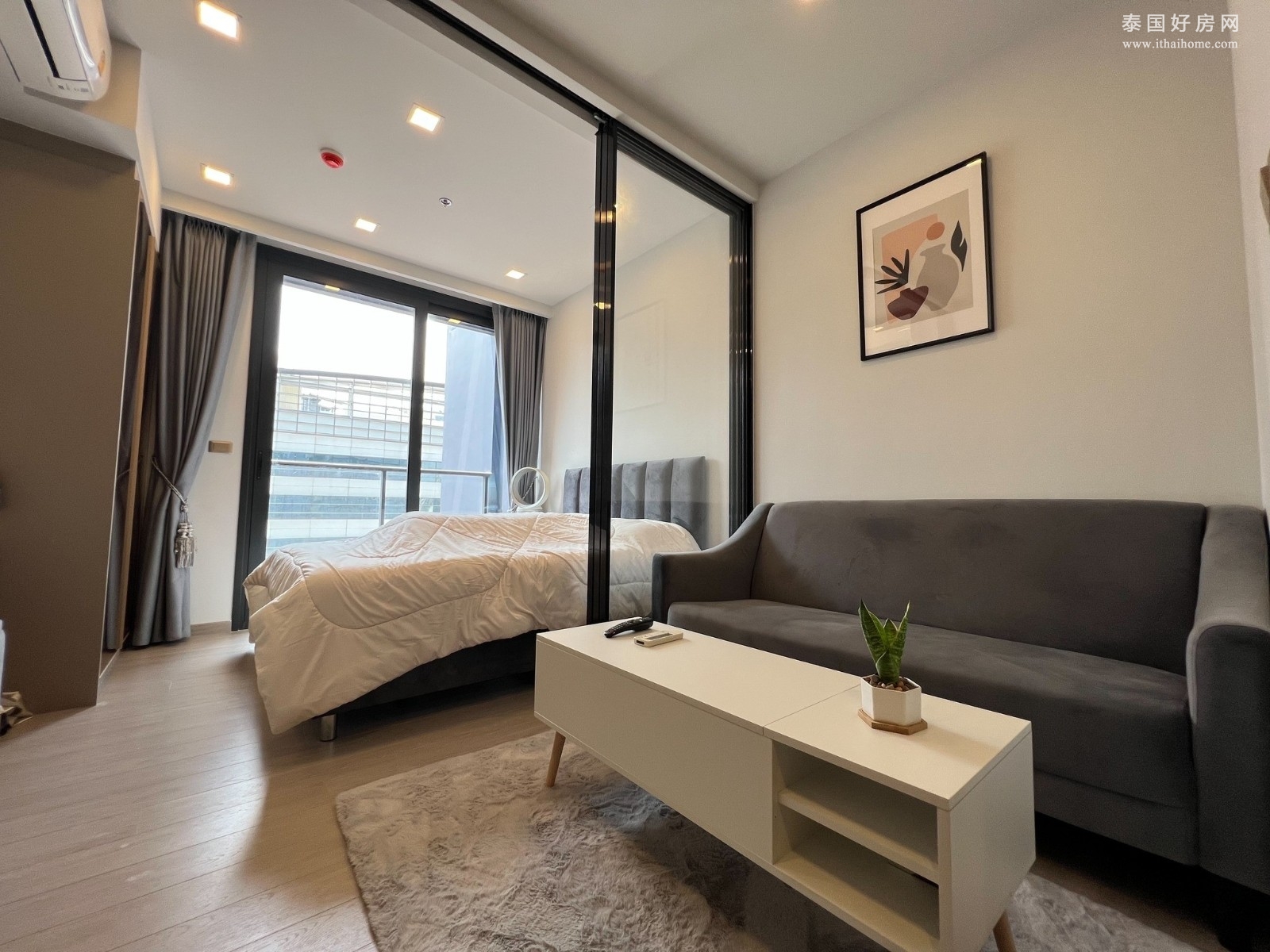 One9Five Asoke - Rama 9 公寓出租 单间27平米 18,500泰铢/月