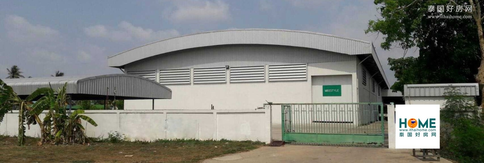 巴吞他尼府 | Khlong 10 Road 仓库工厂出租/出售 面积5,000平米 出租380,000泰铢/月，出售7200万泰铢