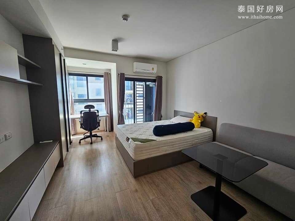 空讪区 | IDEO Sathorn-Wongwian Yai 公寓出租 单间 26.91平米 13,000泰铢/月
