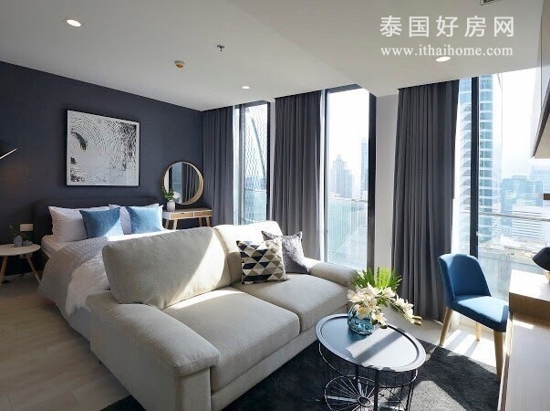 巴吞旺区 | Noble Ploenchit 公寓出租 1卧 52平米 43,000泰铢/月