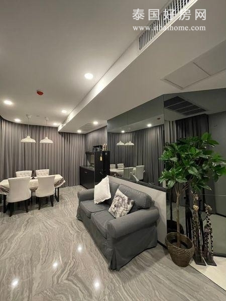 挽叻区 | Ashton Chula-Silom 公寓出租 2卧 66平米 75,000泰铢/月