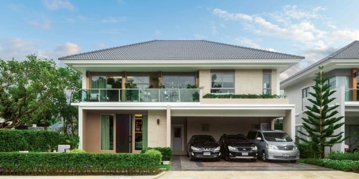 【一手房】北榄府 | PERFECT PLACE SUKHUMVIT 77 – SUVANNABHUMI（9期）独栋别墅出售 4卧 245平米 1650万泰铢