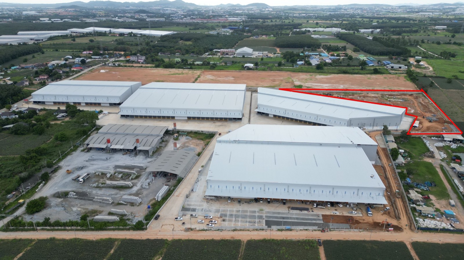 春武里府 |【紫色区】Sriracha — Khao Khansong 土地出售 22,578平米 450万泰铢/莱