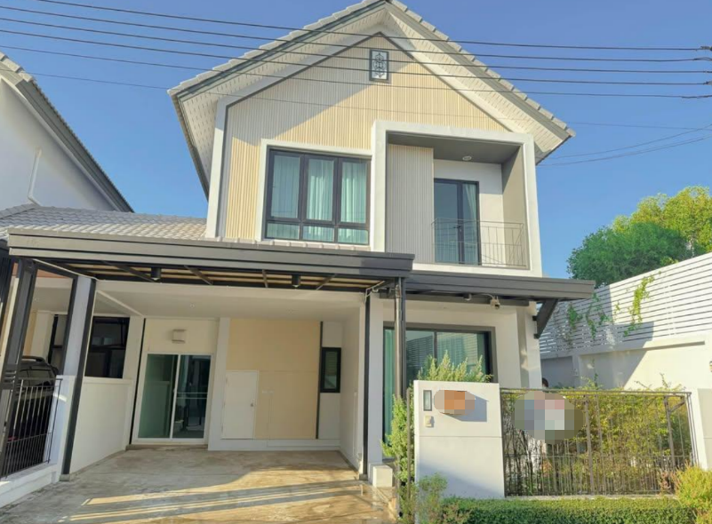 大城府 | Groove Ville Ayutthaya 4-Rojana 双拼别墅出售 4卧 150平米 340万泰铢