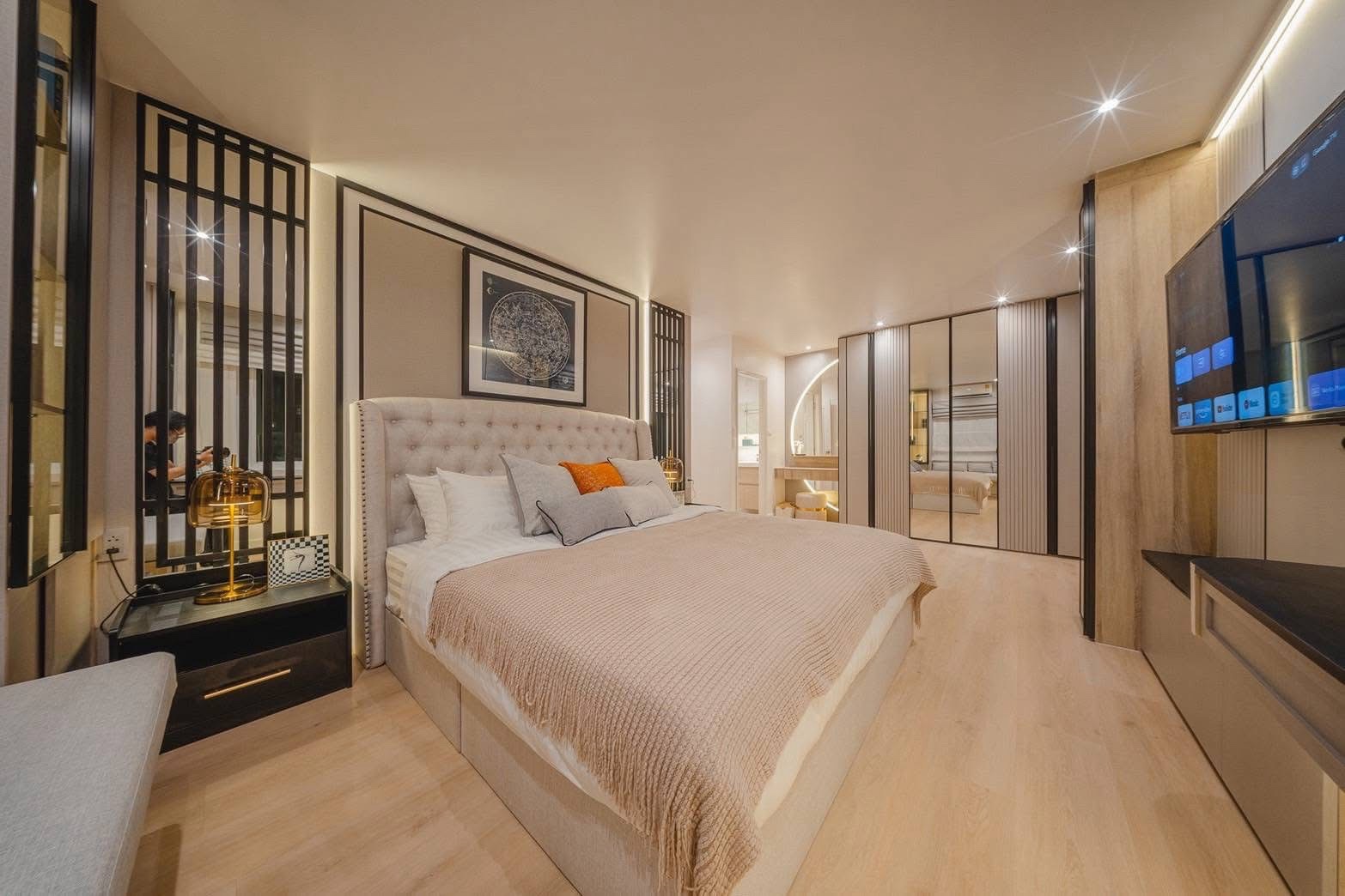 曼谷 然那华区 | Fortune Condo Town公寓出租 2卧2卫85平方米 租金55,000泰铢/月