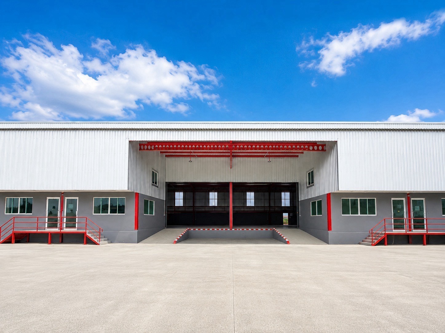 北榄府 邦披县 | DC Warehouse 16仓库+办公室出租 287–1,722平方米 租金150泰铢/平方米/月
