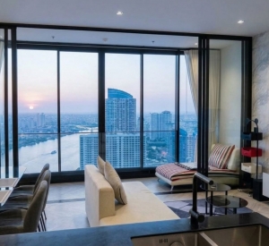 曼谷 空讪区| Chapter Charoennakorn–Riverside公寓出租/出售 2卧2卫78.8平方米 租金69,000泰铢/月｜售价18,200,000泰铢