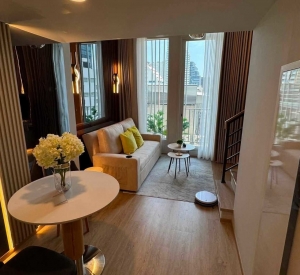 曼谷 巴吞旺区 | Culture Chula公寓出租 Duplex 1卧1卫38平方米 | 租金33,000泰铢/月