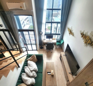 IDEO Rama 9-Asoke｜MRT Rama 9｜30楼Loft｜38㎡｜高层公寓出租/出售